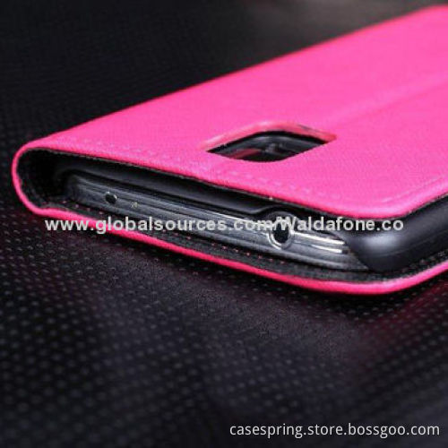 Leather Cases for Samsung Galaxy S5 with Card Slot, ODM and OEM Orders Welcomed